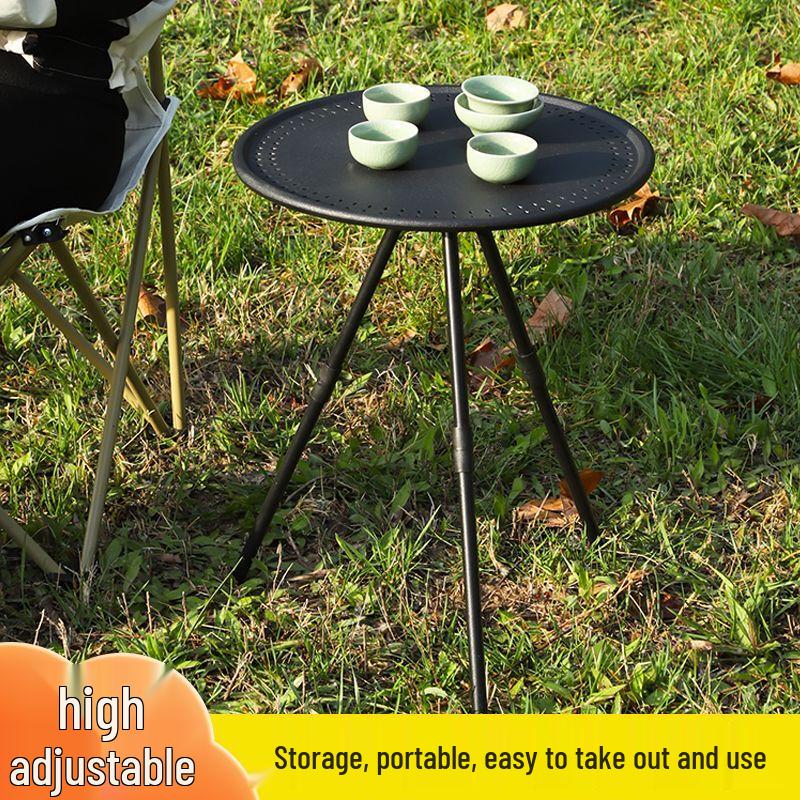 Handon Ultra-light Folding Aluminum Outdoor Round Table
