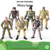 Игрушка-фигурка солдата с подвижными суставами: Модель спецназа и детский подарок
