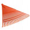 Plastic Garden Leaf Rake Without Handle Wide 60cm 22 Teeth
