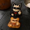 Милый Формочка для Печенья Шотландский Бычок, Праздничные Мини-Формы для Пирогов, Животные-Пресс для Выпечки, Многоразовые Штампы для Выпечки, Антипригарные для Теста и Формовки