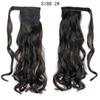LISI HAIR Длинный синтетический парик с хвостиком на заколке. Наращивание волос с эффектом омбре. Черный, золотой, коричневый хвост.