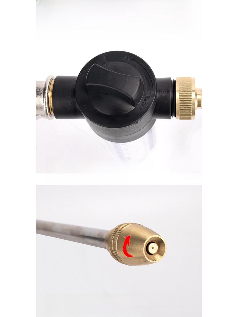 High-Pressure Brass Water Gun for Car Wash and Gardening