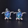 Cute Sea Turtle Stud Earrings Fashion Women Wedding Party Jewelry Birthday Gift AVE