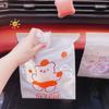 Cartoon  Garbage Bag Office  Desk Trash Storage Bag Stick-on Non-marking Disposable Cleaning Bag