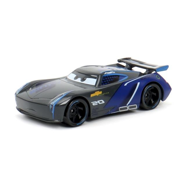 Нетоксичные Настоящие Игрушки Pixar Тачки Молния Маккуин Джексон Шторм Король Мэтр 1:55 Модель автомобиля из литого металлического сплава. Подарок для ребенка.