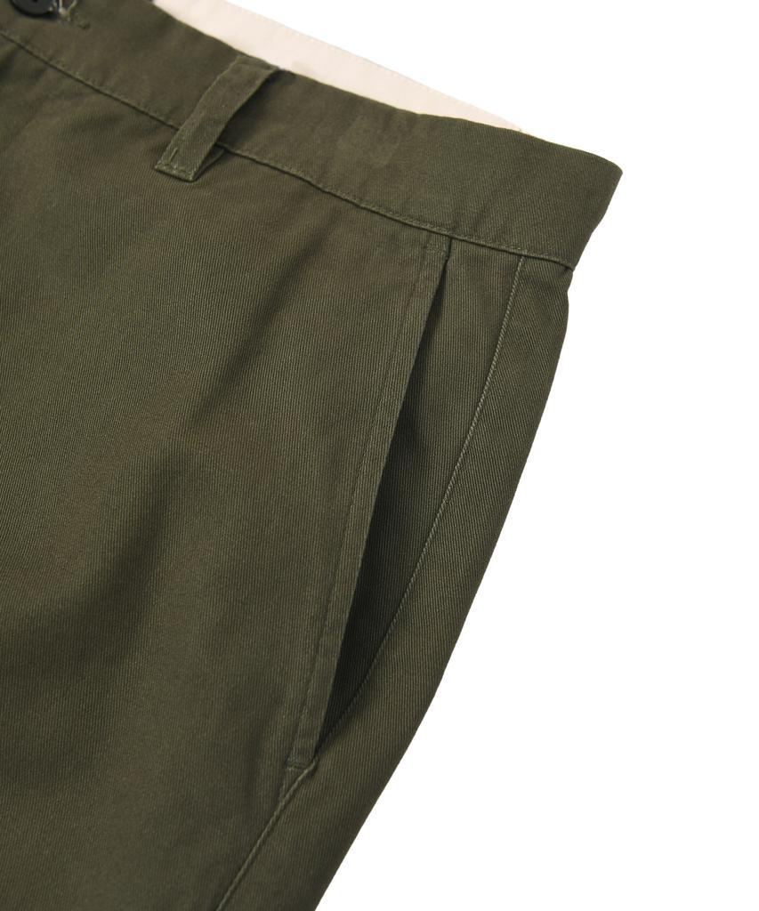 YALE Premium Vintage Coin Pocket Tapered Chino Pants_Khaki
