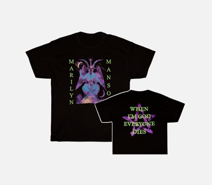 Marilyn Manson Reflecting God T-Shirt Mens Womens Tees Top