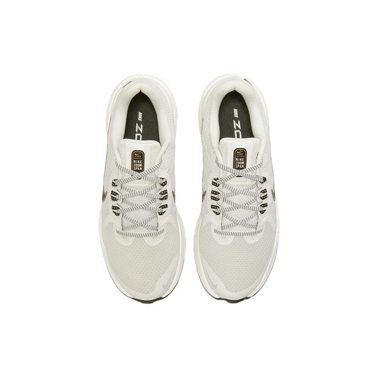 Nike Zoom Span 4 Premium Sail Metallic Corrercoin Женские кроссовки Белый Черный DC9008-100