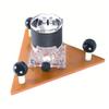 65mm Trimming Machine Balance Plate ABS Engineering Plastic Triangular Plate  Slotting