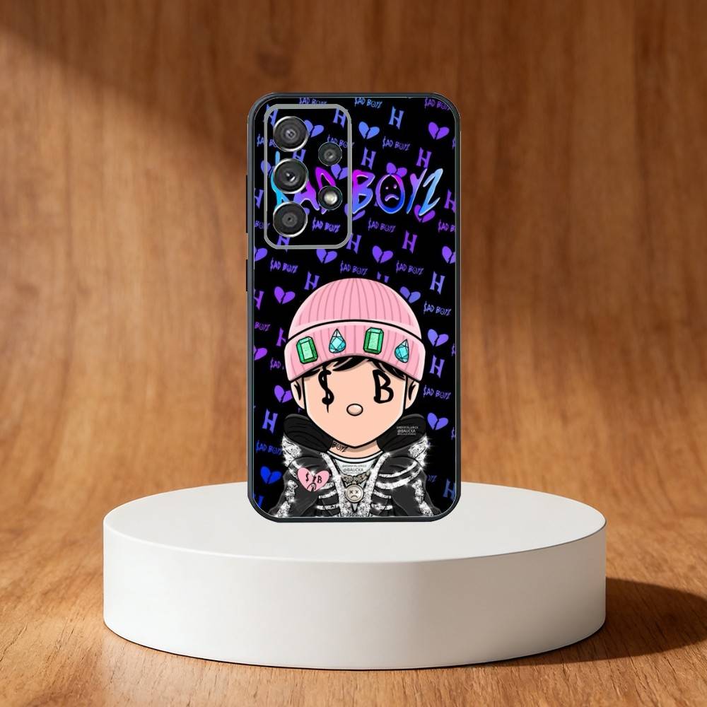 Чехол для телефона Singer J-Junior H для Samsung S25, S24, S21, S22, S23, S30, Ultra, S20, Plus, Fe, Note, 10, 9, 5G Черный