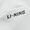 Li Ning Серия Фитнес Быстросохнущая Прохладная Футболка с Логотипом и Воротником-стойкой Мужские Топы Кристально-серый ATLV313-1
