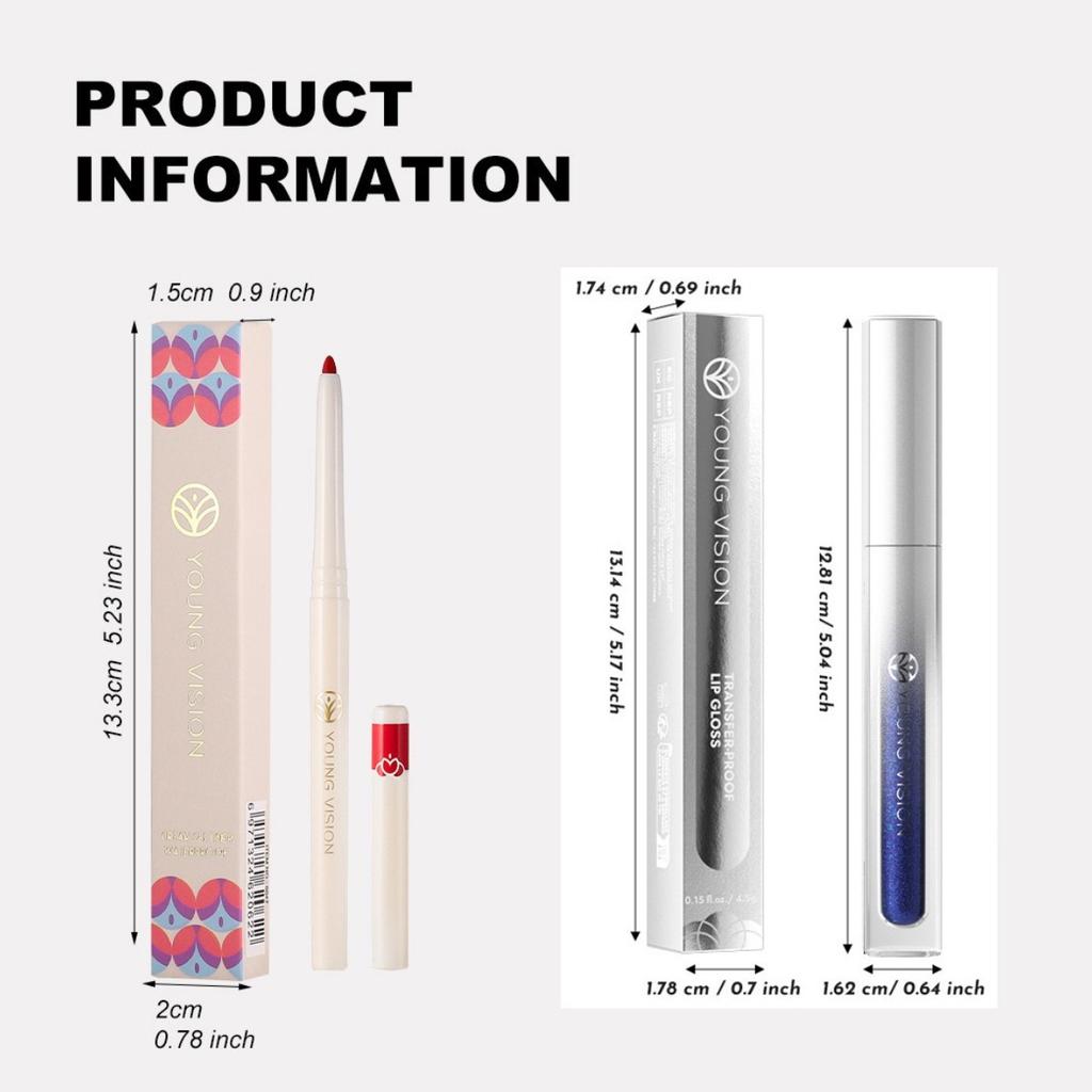 YOUNG VISION Colored Eyeliner Pencil Set, Waterproof Matte & Shimmer Eyeliner Pen, Smooth Long Lasting Eye Liner for Rainbow Makeup
