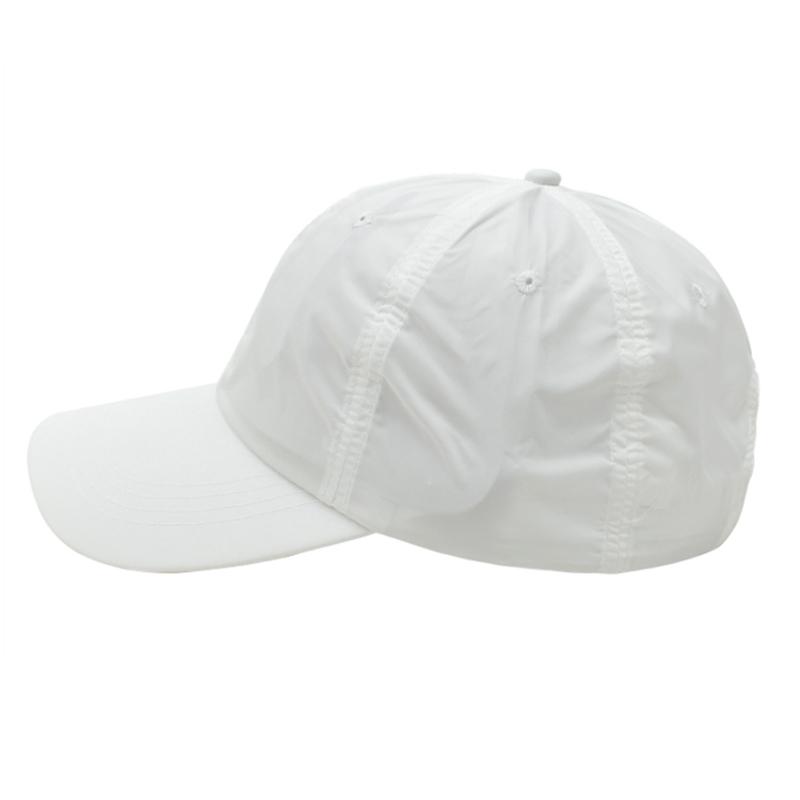 Летняя Унисекс Быстросохнущая Кепка Snapback Женская Однотонная Корейская Версия Регулируемый Размер Бейсболки Для Активного Отдыха Тонкий Мужской Гольф Папина Кепка