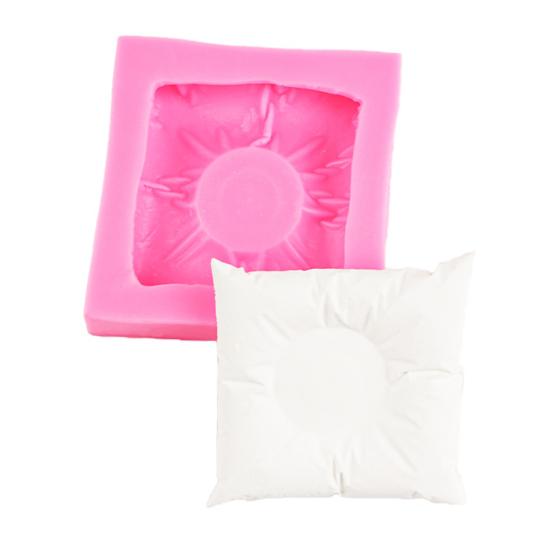 3D Подушка Силиконовая Форма Торт Помадка Форма для Мастики Сахарная Мастика Мастика Кекс Украшения Топпер Украшения Сахарное Ремесло Сахарный Декор