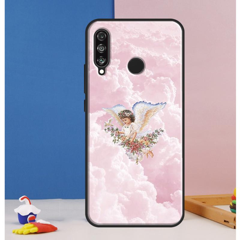 Эстетичный чехол «Ангел эпохи Возрождения» для Huawei Nova 10 9 SE 8i 11i 12i 12s Y60 Y61 Y70 Y90 Y72 Y73 Y91 P60 Pro P30 P40 Lite