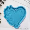 DIY Silicone Keychain Pendant Molds Heart Shaped Silicone Keychain Molds Butterfly Shape Keychain Resin Epoxy Mold Casting