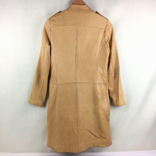 BACCA × Harris Tweed Дубленка на подкладке из Harris Tweed Размер 38 Бежевый Tomorrowland(ИСПОЛЬЗОВАЛ)