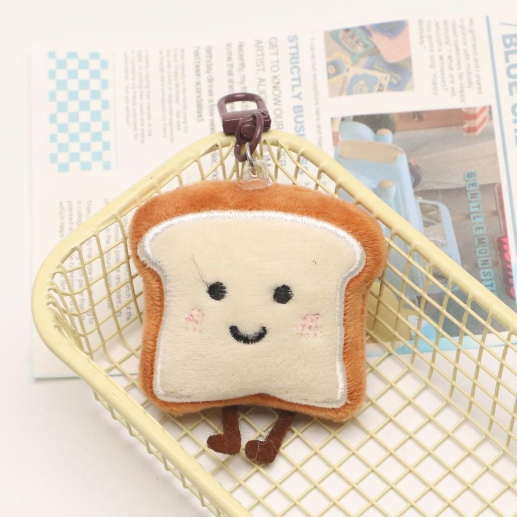 Ручная работа Breadman Ins Милая плюшевая кукла брелок студенческий рюкзак кулон украшение друг
