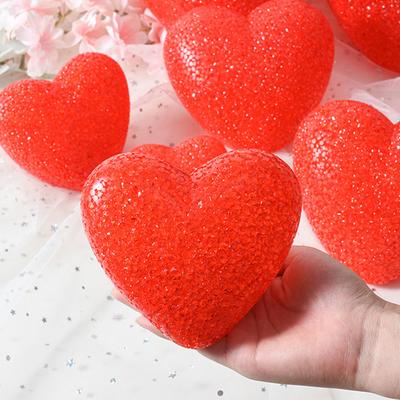 Светильник Love Heart креативной формы без мерцания, работающий от батареек, не дающий бликов, широкое применение, декоративный 3D-светильник Love Heart для вечеринок, домашний ночник