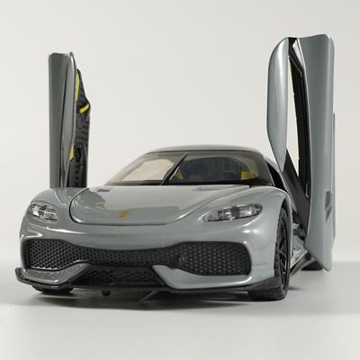 1:24 Gemera GT Спортивный Автомобиль Литой Металлический Модель Звук и Свет Серия Детская Игрушка Подарок для Детей Подарок на День Рождения Игрушки Транспорт для Малышей