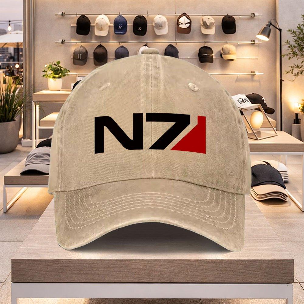 N Logo Baseball Cap for Unisex and Women  Lightweight Adjustable Spring Summer Hat