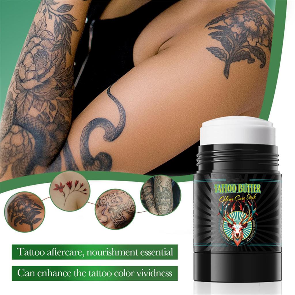 Color Care Stick Moisturizing Keeps Your Tattooed Skin Moisturized And Soft, Preventing Dryness And Flaking