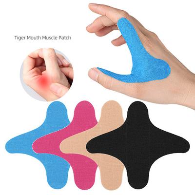 10 шт. предварительно нарезанной кинезиологической ленты для руки водонепроницаемая эластичная хлопковая спортивная