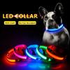 Pet Collar For Lighted Up Nylon Solid LED Dog Collar Glow Necklace