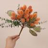 Легко Собираемый Искусственный Букет Эрингиума Вневременное Украшение Яркий Декор