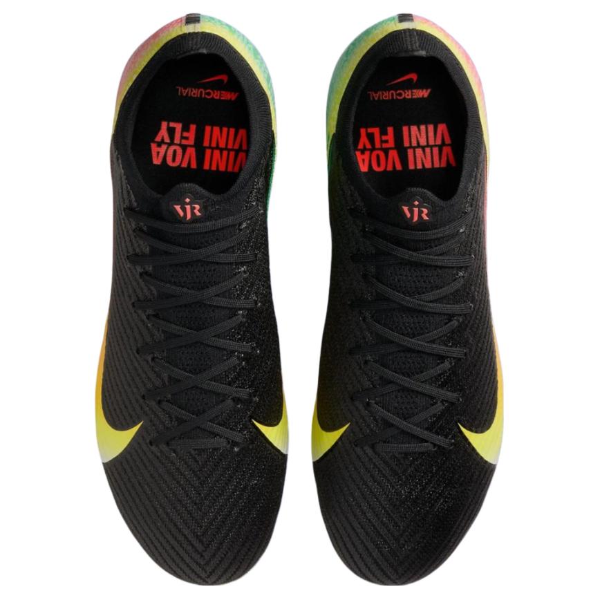 Вини Джуниор. x Nike Zoom Mercurial Vapor 16 Elite FG Vini Fly, Vini Voa Кроссовки Унисекс Черный Green-Spark Soar IB2356-001