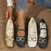 2025 Новые женские балетки с круглым носком, уличные лоферы, неглубокие, с ремешком и пряжкой, туфли Мэри Джейн, женские повседневные ретро туфли-гладиаторы