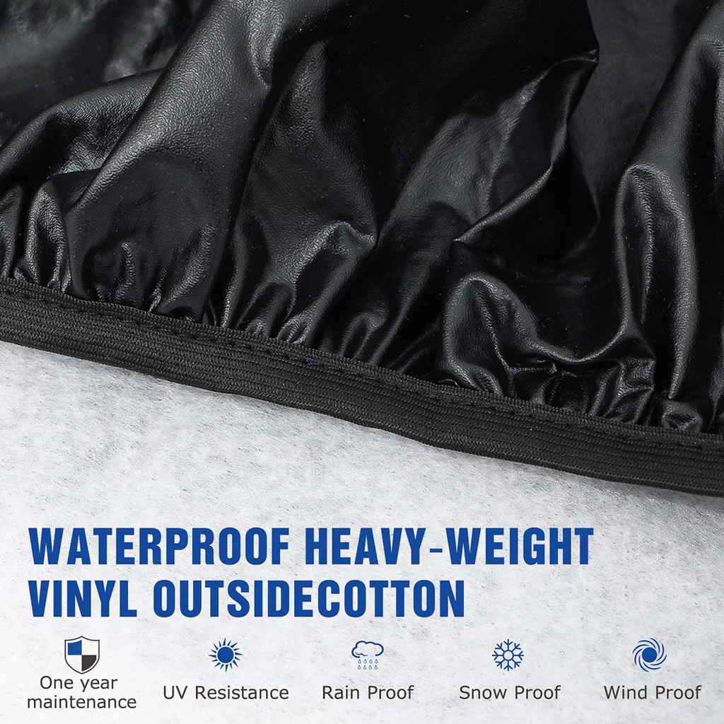 4 шт. универсальные чехлы для запасных шин автомобиля, чехлы для хранения шин, сумки для хранения автомобильных колес, водонепроницаемая сумка для шин 23-25,9 дюймов