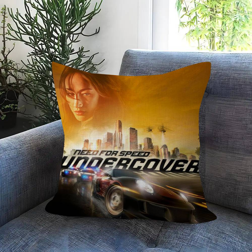 Подушка с принтом Rally N-N-Need For Speed Чехол для подушки Мультяшный Подарок Чехол для подушки Спальня Дом Диван Стул Сиденье Декор Чехол для подушки