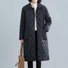 Women's Spring And Autumn Large Light And Thin Cotton Coat Loose Cotton Coat Mid Length Coat