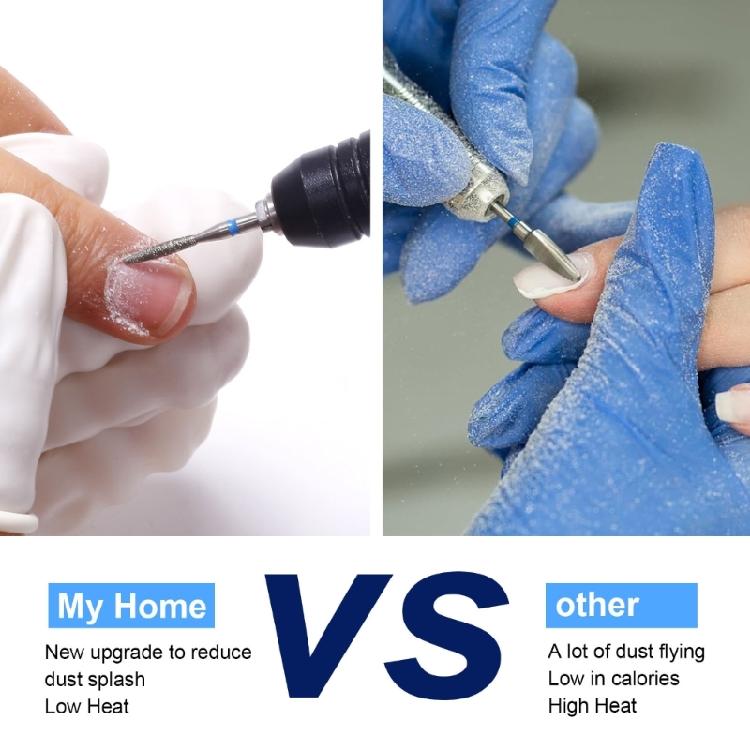 Насадки для маникюрных аппаратов. Полный набор аксессуаров для маникюра. Безопасная режущая насадка. Система для самостоятельной подготовки ногтей.