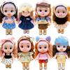 28cm Doll 28cm Doll Clothes Girl's Toy Gift Doll Changing Clothing BJD Doll Dress Face Joint Doll