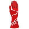 Перчатки Sparco Racing Size с сертификацией FIA LAND+, красные, 8, 8856-2018-DC.409.24-G