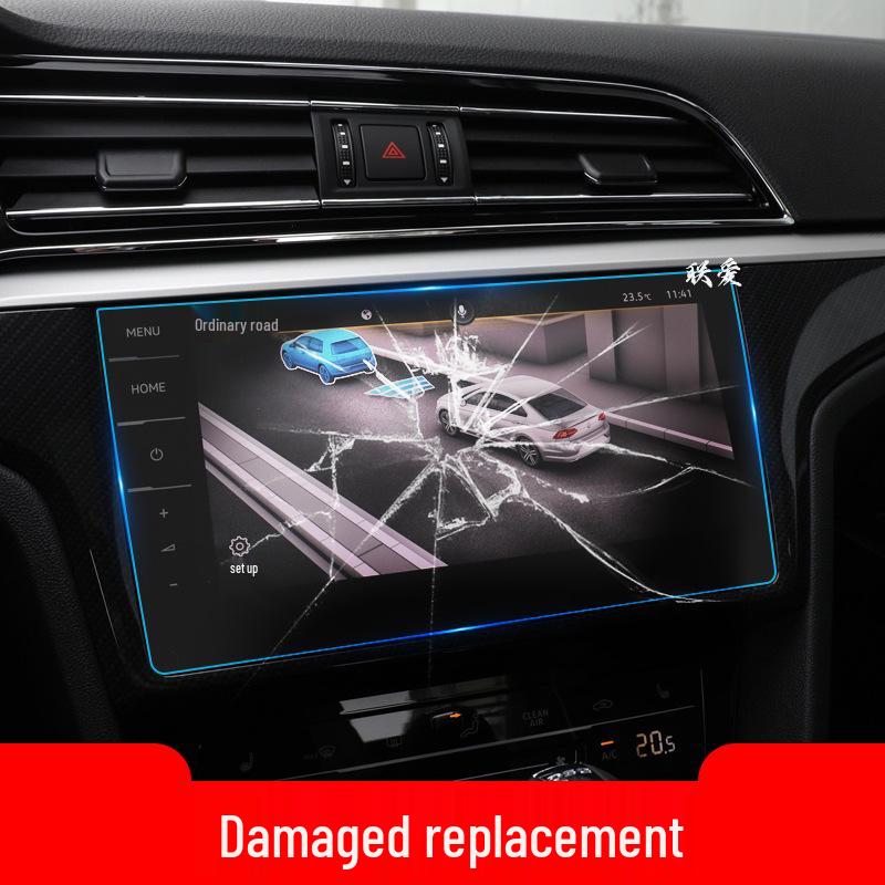 Закаленное защитное стекло для экрана навигации Volkswagen Lamando L, модель 26
