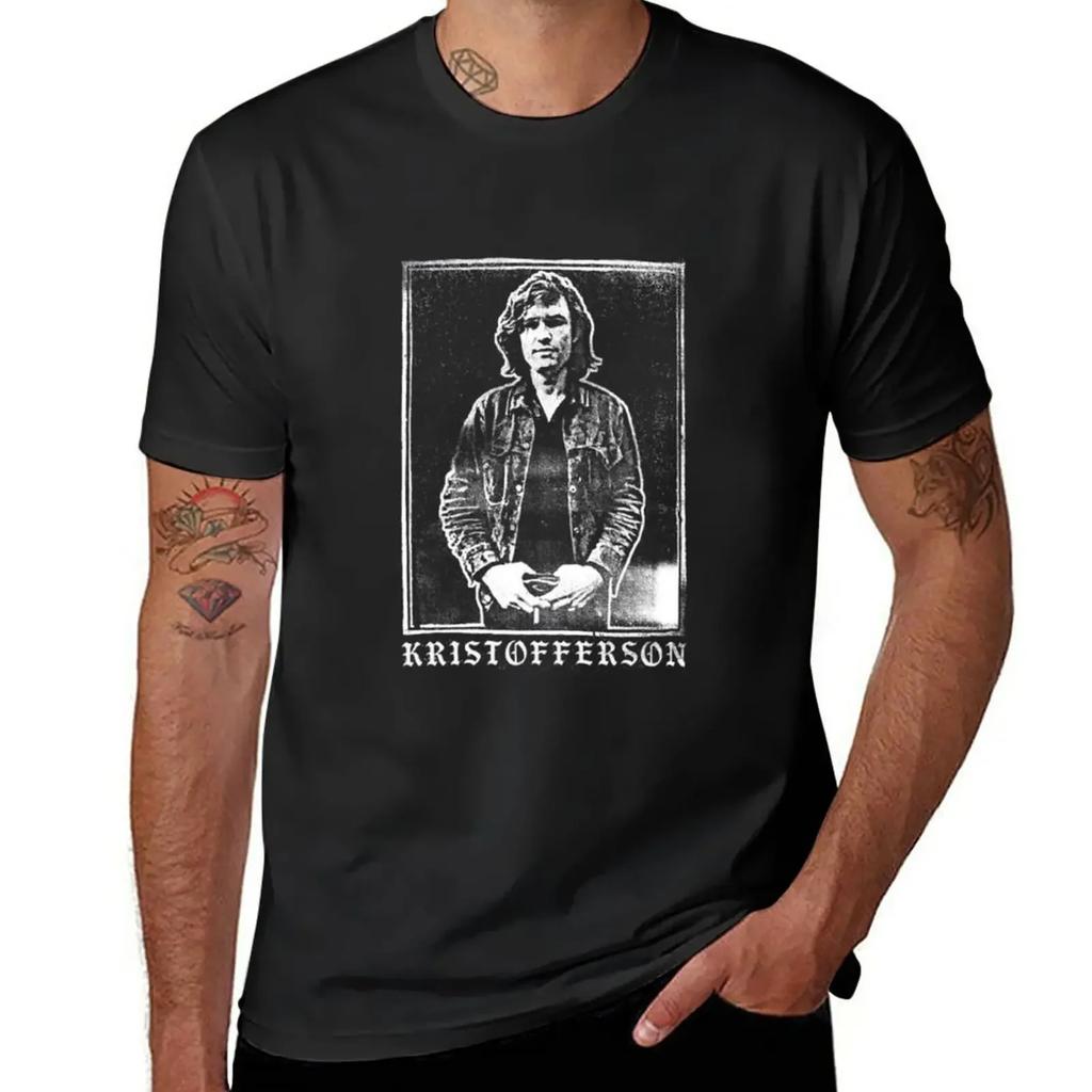 Kris Kristofferson T-Shirt blanks for a boy vintage Men's t-shirts
