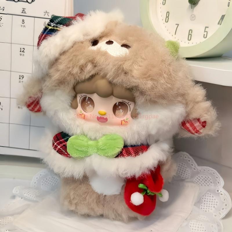 New Genuine Yooki Christmas Jingle Bell Series Blind Box Cute Vinyl Plush Bag Mystery Box Anime Figure Shaking Snow Bear Gifts