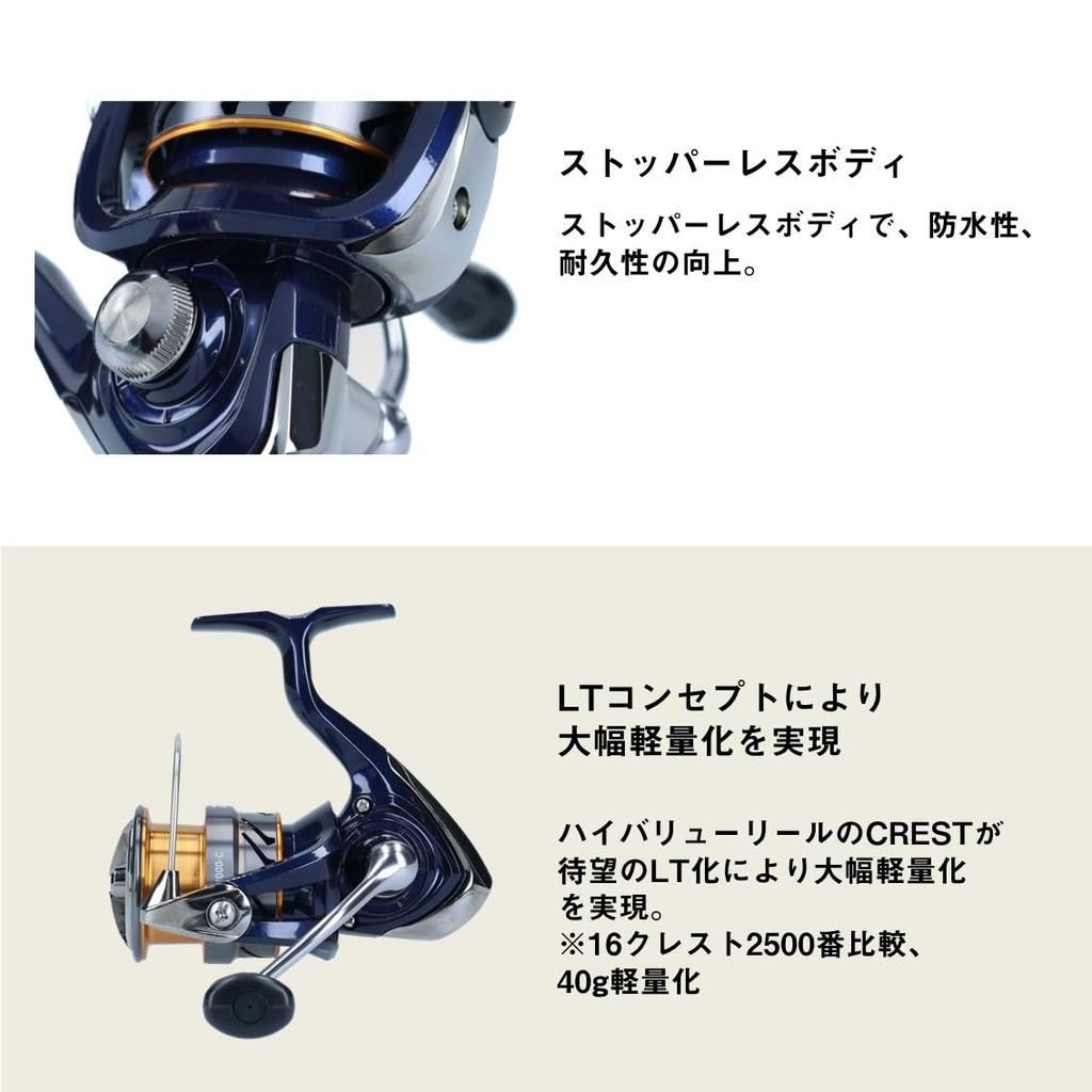 Daiwa 20 Crest Спиннинговая катушка LT6000-H (Модель 2020 года)