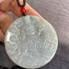 Burma A-Grade Natural Jade Leaf Pi Xiu Pendant