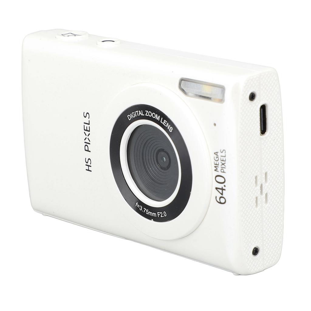 Digital Camera 4K 64MP MP3 Player 18X Zoom Auto Focus 2.8inch Screen Compact Digital Camera for