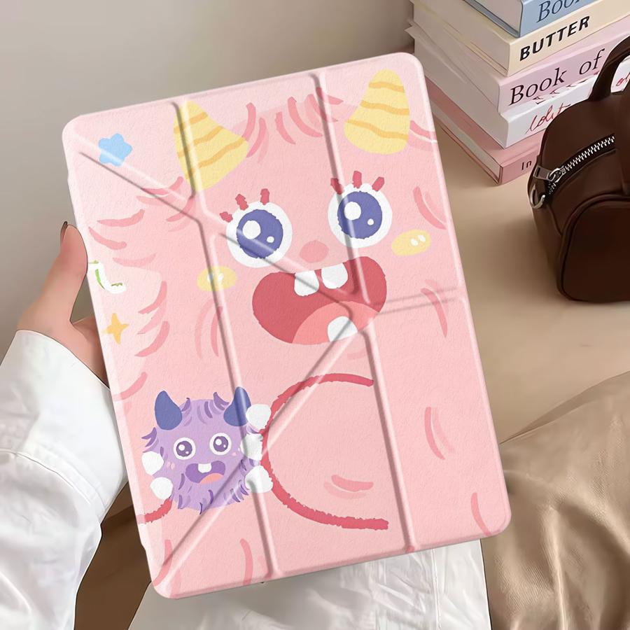 Чехол для планшета с выражением лица 'Счастливый и милый' для iPad Mini 6 7 Pro 2025 Air 4 5 M3 M2 1 2 M4 11 дюймов Pro 11-го 10-го 9-го 8-го 7-го 12,9 дюйма