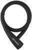 FORCE Bicycle Silicone Key 80001 Lock, Type, Black, 60cm,