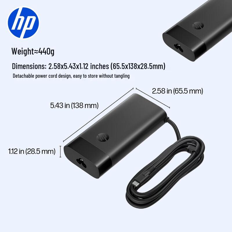 HP Портативный адаптер питания для ноутбука 140 Вт