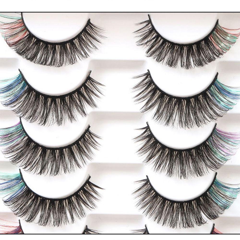 8 пар имитация ресниц для глаз наращивание ресниц 3D завитые накладные ресницы для начинающих