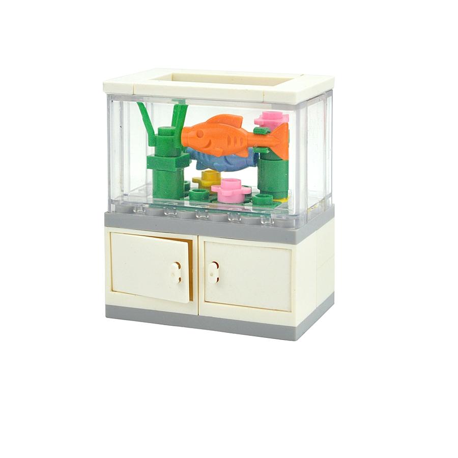 City Friend Аксессуары Строительные Блоки MOC Растение Куст Дерево Цветок Трава DIY Детали Дома Креативные Кирпичики 3471 30176 32607 Игрушки