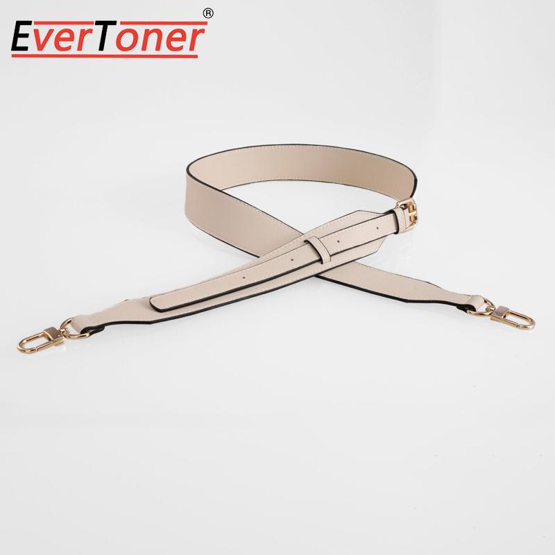 EverToner Fashion Leather Bag Straps Long Adjustable Leather Bag Strap Replacing Underarm Shoulder Straps Bag Accessory