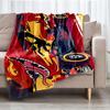 Truck Theme Printed Blanket - Perfect for Couch, Bed, Travel & Outdoor Use | Machine Washable, Cozy & Durable.